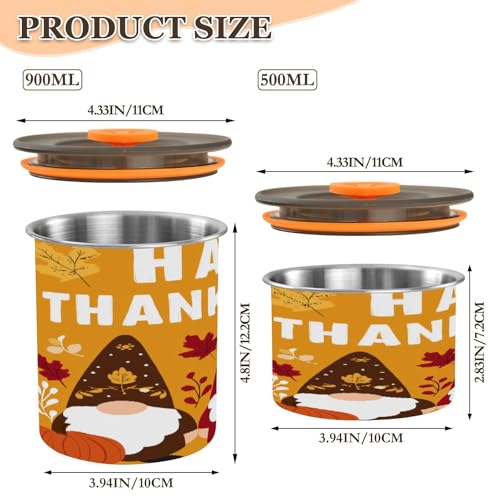 Envase Hermético para Café Acero Inoxidable 17oz miniatura 2