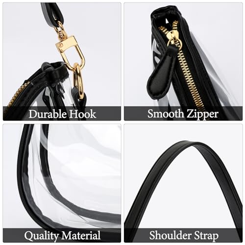 Image of KKXIU Shoulder Bag for Women Cute Hobo Purses and Handbags Retro Clutch Underarm Purse | Cute