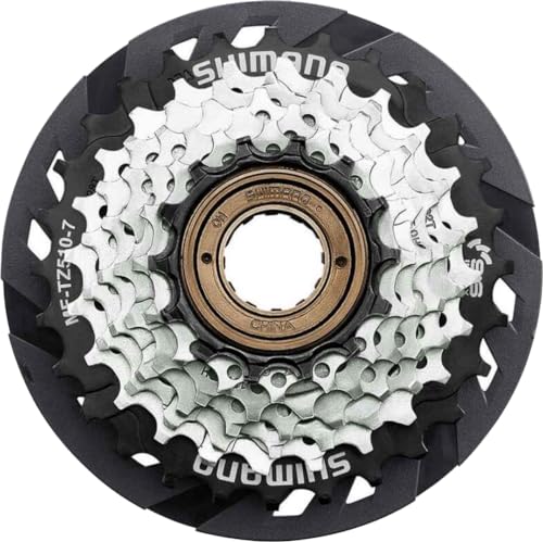 SHIMANO Tourney MF-TZ500-7 7Sp Rueda Libre Múltiple 28T Cobre/Negro