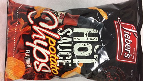 Lieber's Hot Sauce Potato Chips Flavored Kosher For Passover 9 Oz. Pack Of 6. #TOP24