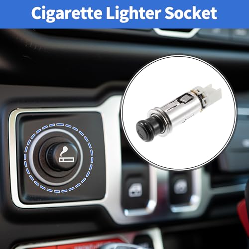 Image of X AUTOHAUX Cigarette Lighter Socket Plug Assembly for Toyota RAV4 2009-2012 | for Toyota Matrix 2009 2010 2012 2013 2014, 85500-28080