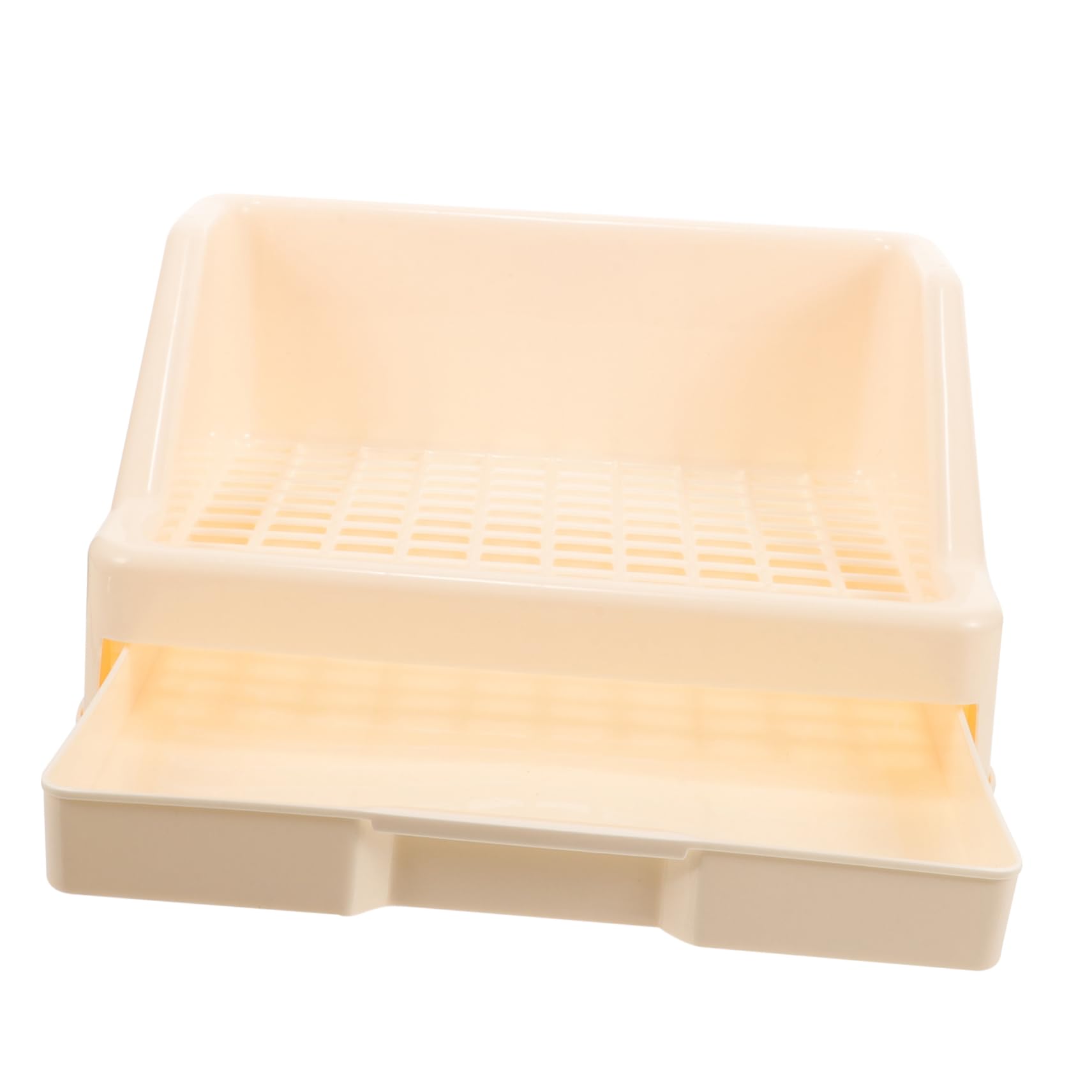 Lettiera per Conigli Vasino in Plastica per Piccoli Animali Toilette per Addestramento Conigli Lettiera Riutilizzabile per Gabbia Spazio Adeguato