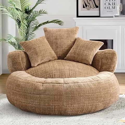 SLEERWAY Oversized Bean Bag Chair Cover