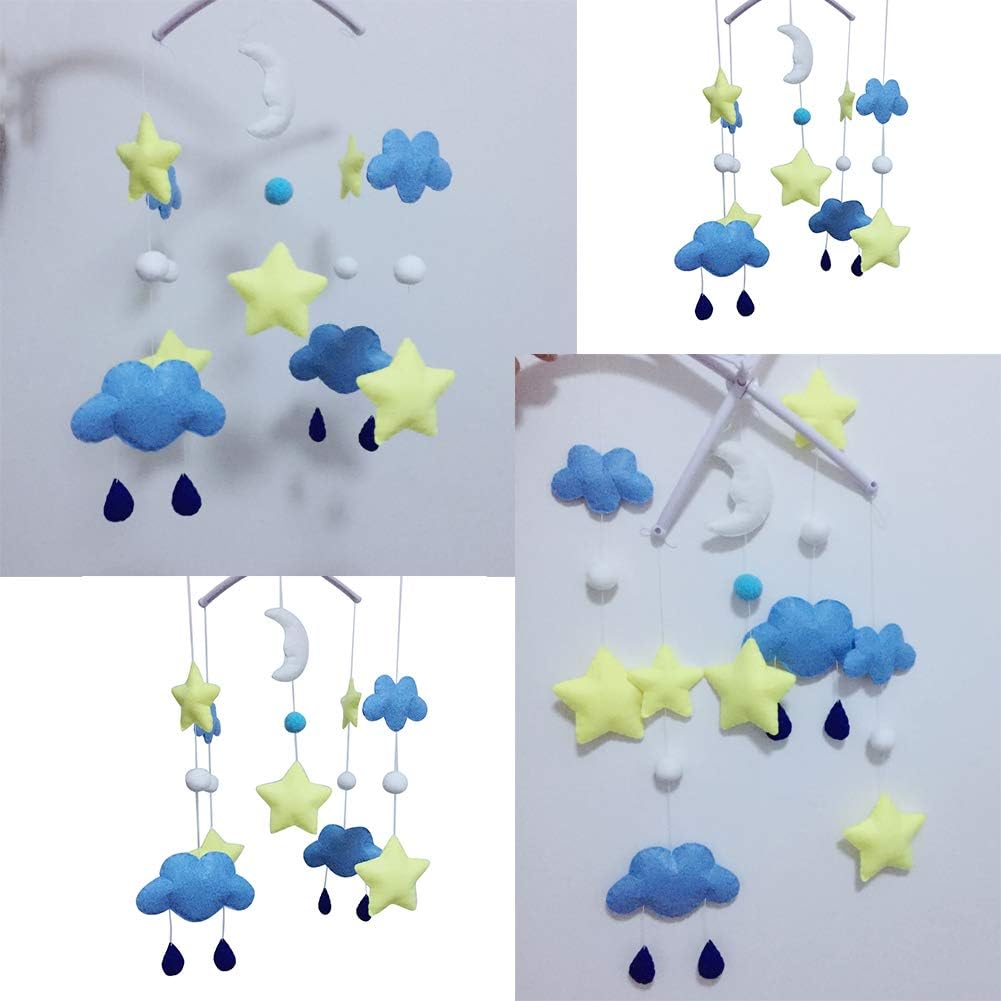 プレゼントを選ぼう ベビーベビーベッドベル ベビーベッド吊るすおもちゃ ベビーベッドラブリー装飾 星と月 Correiodecarajas Com Br