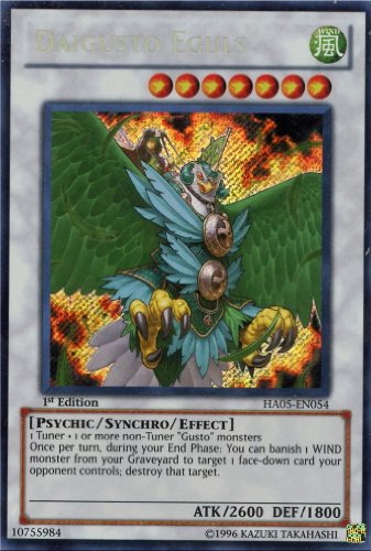 YU-GI-OH! - Daigusto Eguls (HA05-EN054) - Hidden Arsenal 5 - 1st Edition - Secret Rare