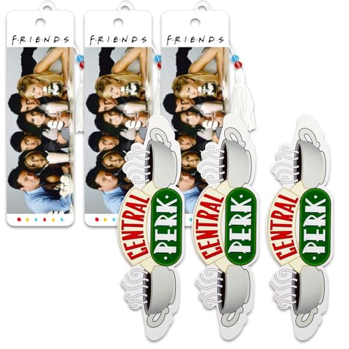 Secret Origins Friends Party Favors Set - 6 Friends TV Show Bookmarks