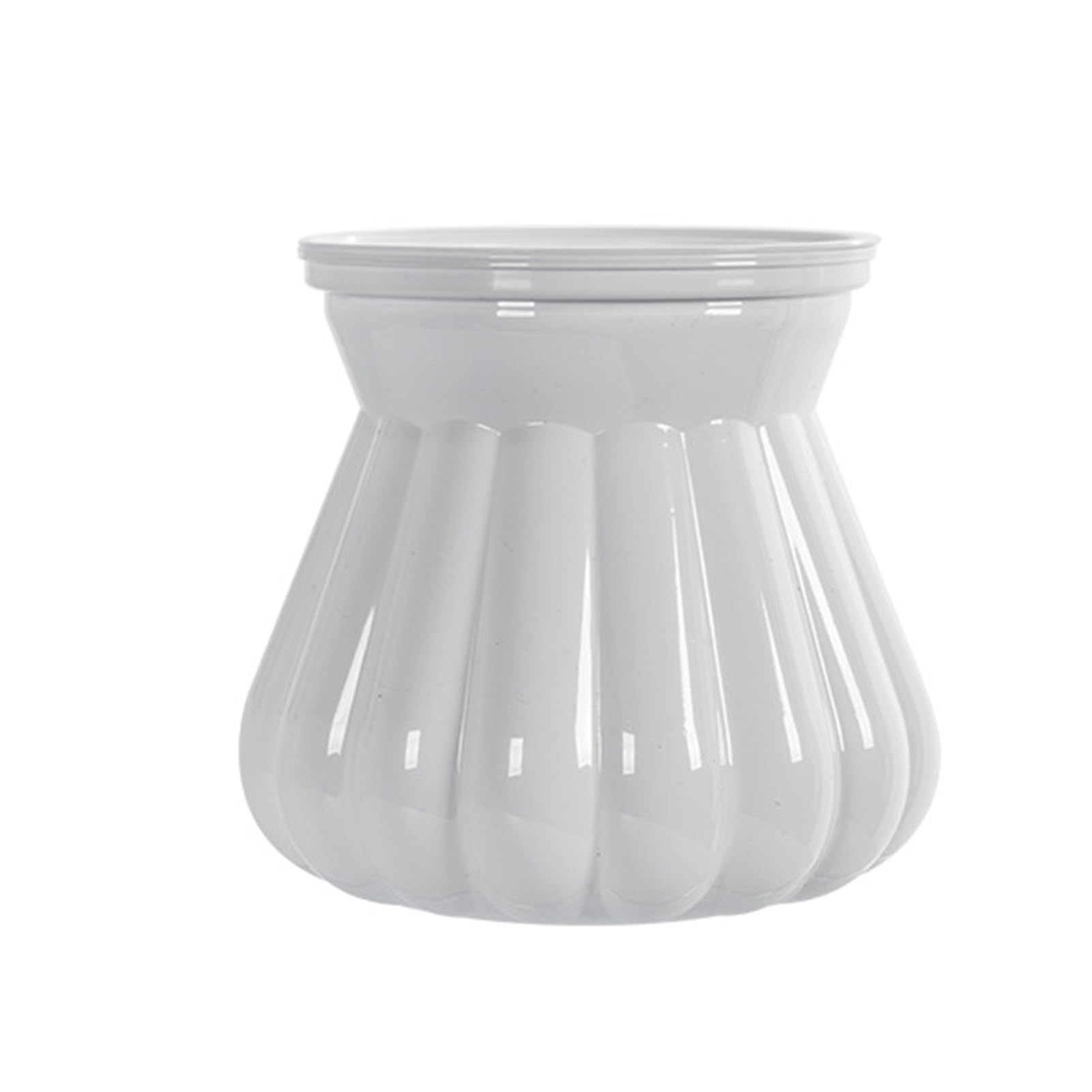 Self-watering Flowerpot with Self-absorbing Rope Creative Plastic Plant Pot Indoor Planter with Inner Cup for Cactus Herb