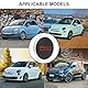 4 Stück FIAT 500 Radkappen - Radnabenabdeckung Aus Hochwertigem Abs, 68078419ac Radnabenkappen Facelift Upgrade Zubehör Ersatz Radkappen 500, Felgenabdeckung Für FIAT 500 zubehör 2012-2022 (B)