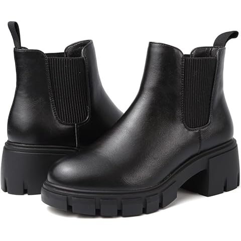 ziitop Women's Waterproof Chelsea Boots Cover