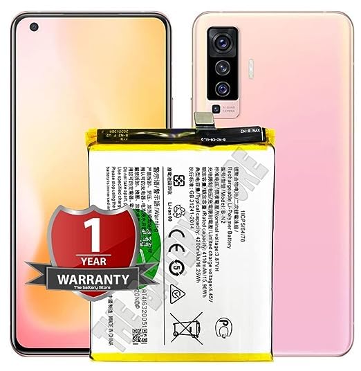 Image of Original B-N2 Battery for Vivo X50 /15.90WH 3.87V /4.45V Battery with 1 Year Warranty**** (X0071)
