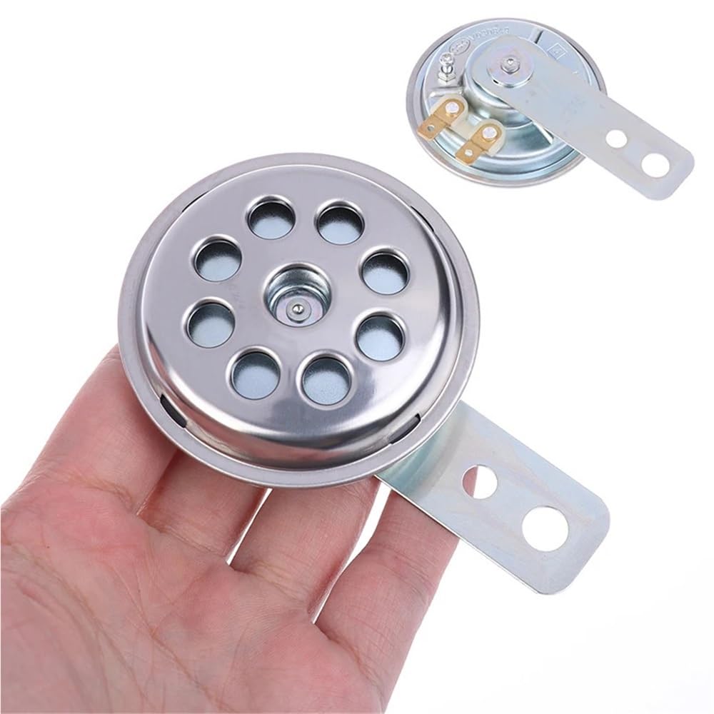 Bocina anti-agua y electricidad 1 serie universal 6V/12V, bocina for motocicleta, scooter, coche, piezas de bocina(6V)