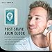 Alum Block, Soothing Aftershave Alum Rock with Hard Plastic Container, 100 grams of Alum Bar – B.I.G. Beard Balm