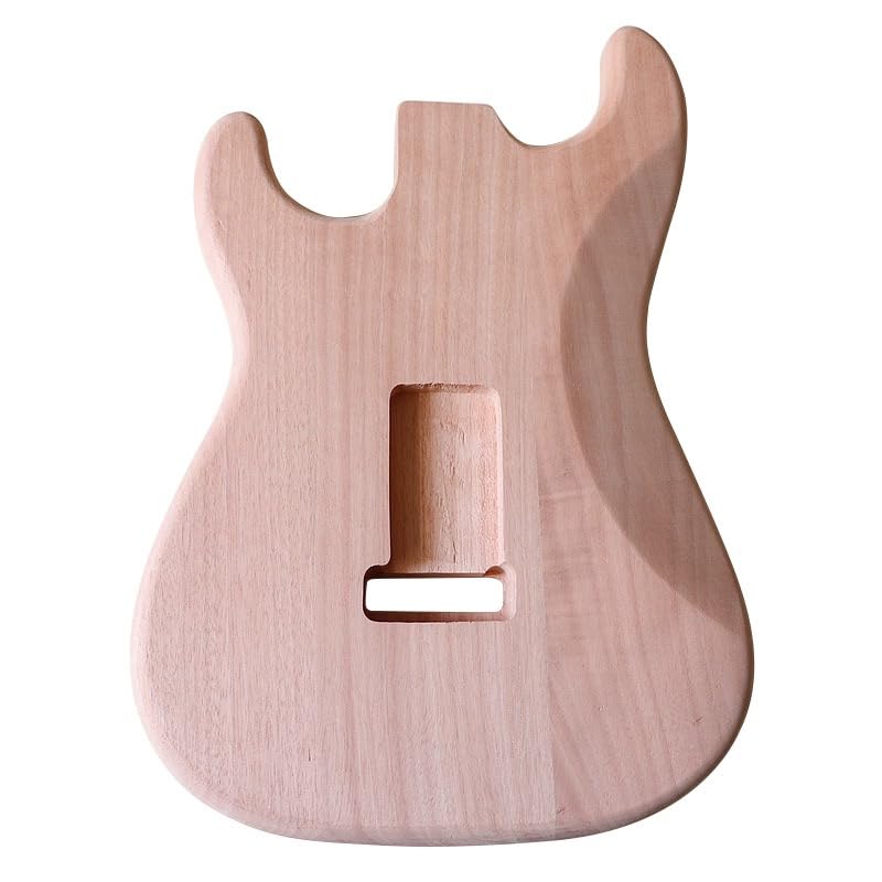 ストラトキャスターボディのみ Amazon | Fender Stratocaster用 未塗装マホガニーギターボディ
