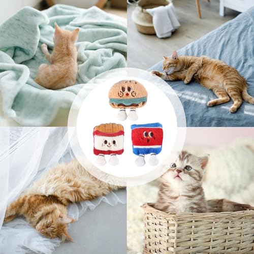 Hierba gatera para los dientes de gatos en pack de 3 piezas divertidas 5