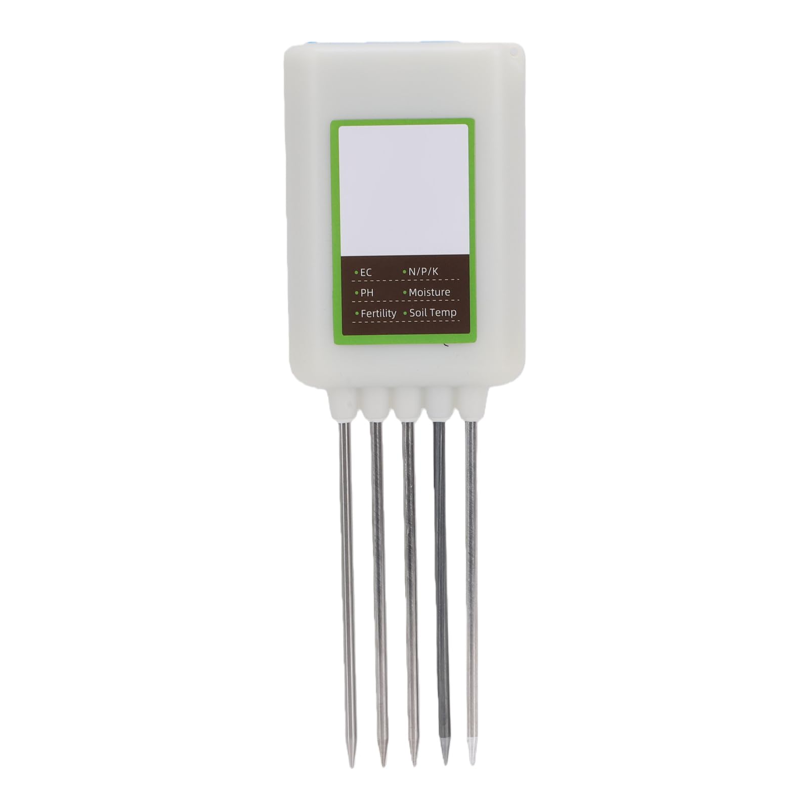 ZJchao Medidor de Suelo 8 en 1 con Bluetooth, Analizador de NPK PH EC Fertilidad Humedad Temperatura, Datos en Tiempo Real a la App del Smartphone para Jardinería Caña de Azúcar