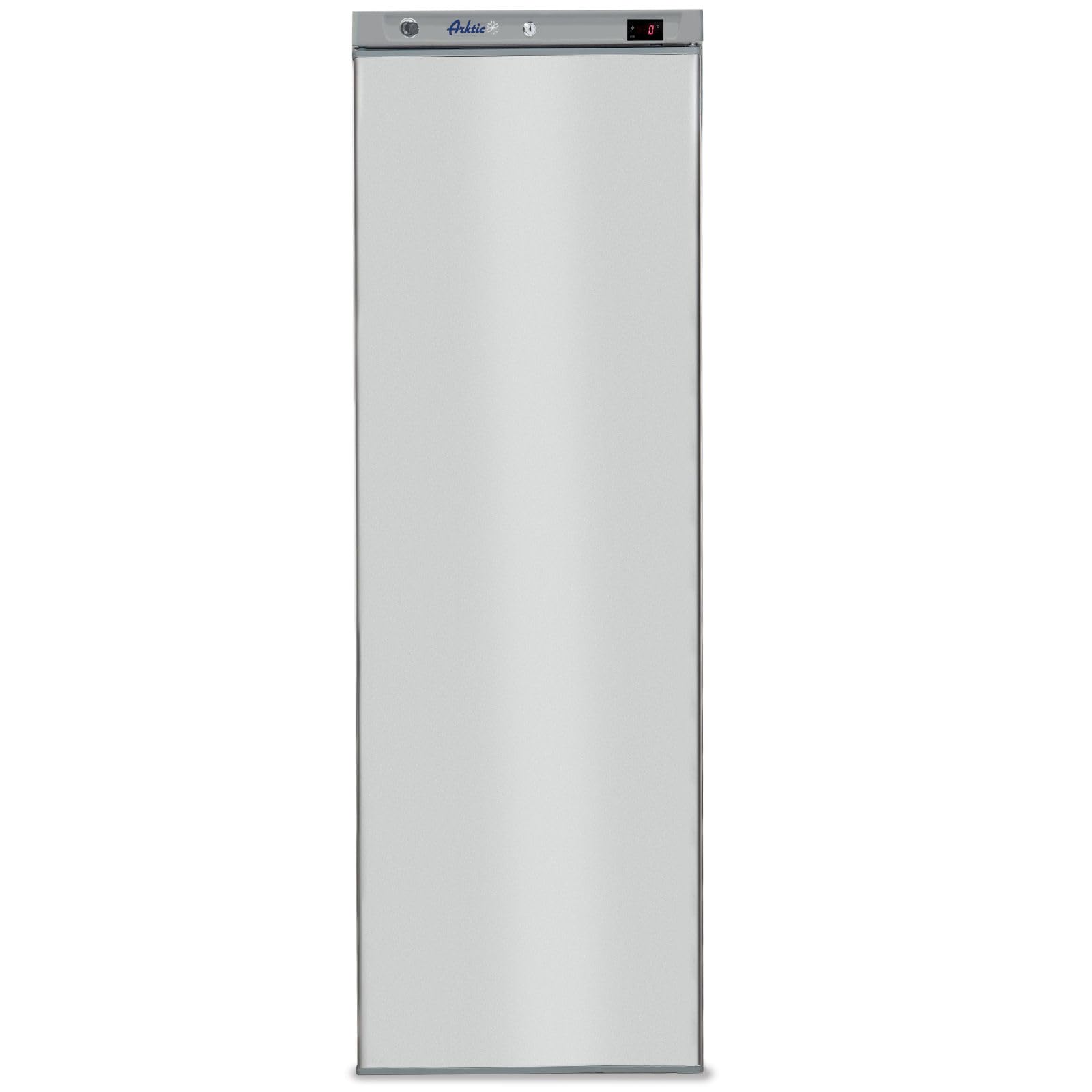 HENDI Gefrierschrank in Edelstahlgehäuse, 400 l, Arktic, Budget Line, 400L, 230V/322W, 600x646x(H) 1875mm