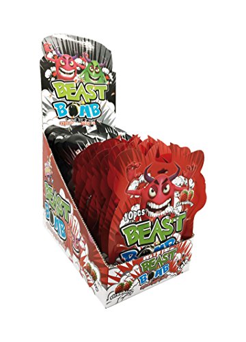 Sweet Flash Beast Bomb Popping Candy Display, 1er Pack (1 x 300 g) Cover