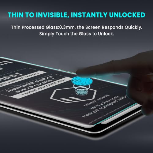 Image of FIRST MART Matte UV Tempered Glass for Lava Agni 2 & Pova Curve 5G, 2 Pack | Anti-Glare Curved Screen Protector, 9H Scratch Resistant, Fingerprint Compatible, Case-Friendly