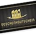 Produktbild Geschenk-Gutscheine Restaurant (50 Stück) einfach Werte eintragen und stempeln, für Gastronomie