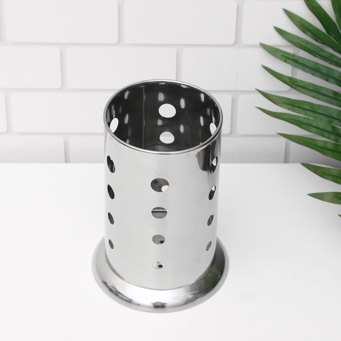 Luxshiny 2 Pcs Chopsticks Holder with Hole Base, Utensil Organizer