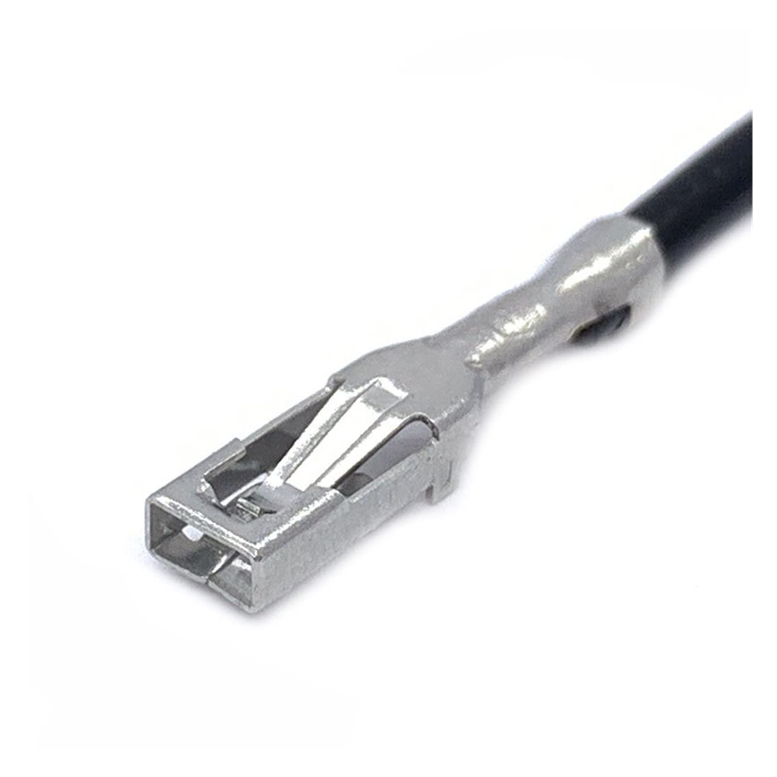 Hengliang Store Terminales de crimpado de Pines estañados de latón automático de 3,5mm Aptos for Empalme de Conector electrónico Hembra G118 H62 con Cable de 18AWG 170286-1