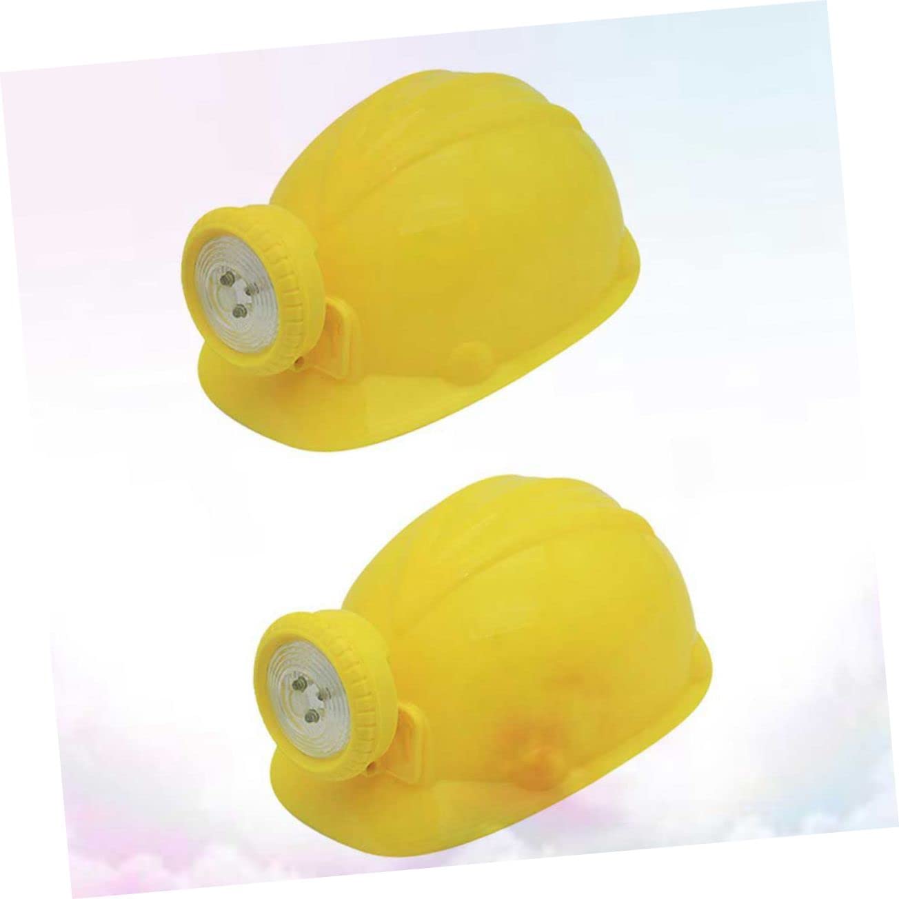 Hemoton Educational Role Play Helmet for Kids Safe Comfortable Kids Construction Hat Toddler Helmet Random Color