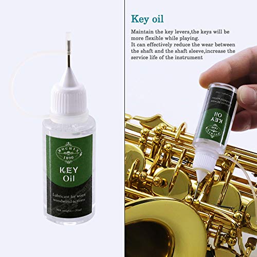 image for ROCHIX 1890 Rochix Saxophone Sax Cleaner Care Cleaning Kit,Maintenance