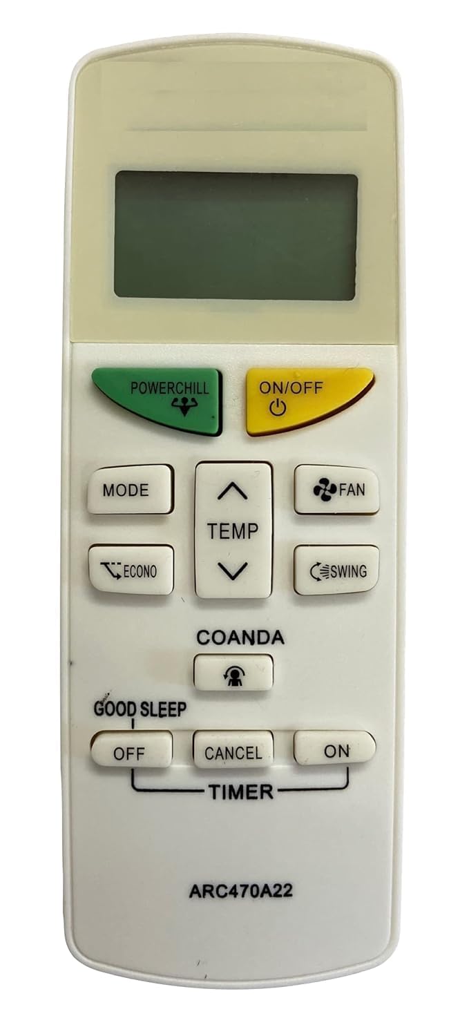 Original Ac Remote Control Compatible for Daikin Split/Window AC Remote (AC132B) (Please Match The Image with Your Old Remote) (B0D14XXSSP) Amazon Price History, Amazon Price Tracker