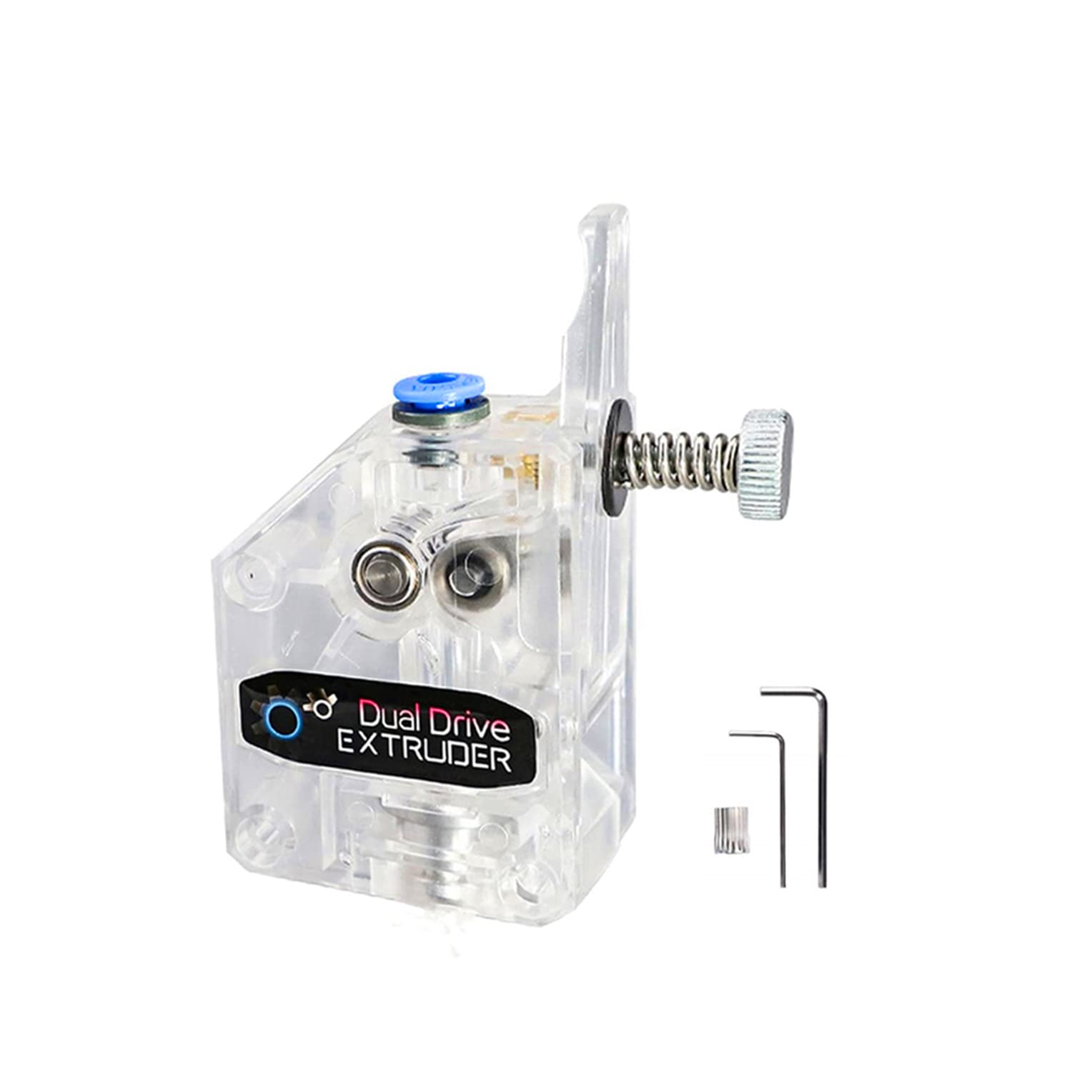 3Dman Bowden uniwersalny wytłaczarka przekładniowa Dual Drive do drukarek Ender 3 V2, Ender 3 Pro, Ender 3 Series, Ender 5 Pro, Ender 5 Plus, CR10 Series, Vyper Series i innych drukarek 3D
