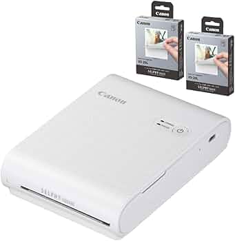 【未使用】SELPHY SQUARE QX10(WH) 白 フォトプリンター Amazon.co.jp: Canon スマートフォン用プリンター SELPHY SQUARE QX10