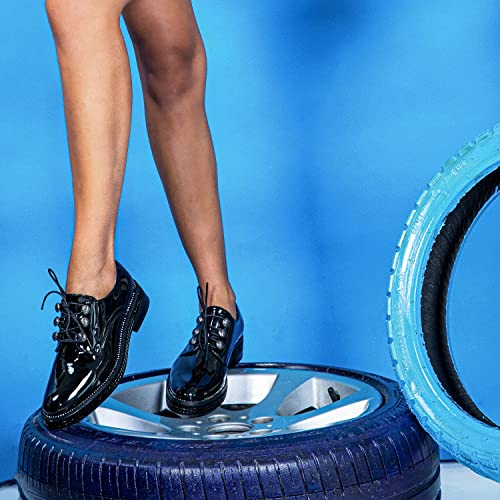 QUEEN HELENA Mocassini con Lacci Francesine Casual...