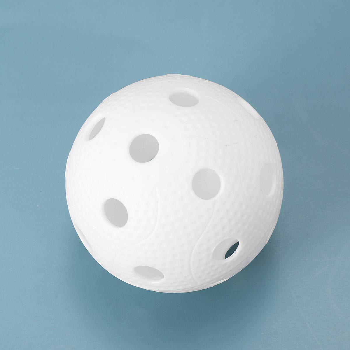 KINGDUO 72mm 26-Hole PVC Plastic Floorball Training Ball