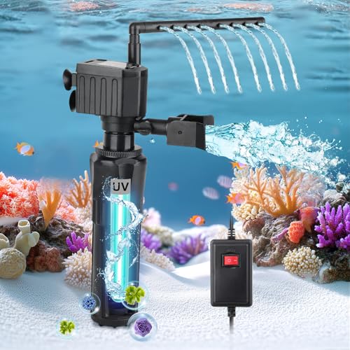 hygger ANAE U-V tB^[ 10-40K ^Np  12W |v tB^[ ΐƑނ̃N[p tB^[ CWp