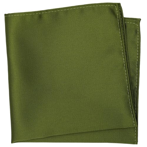 Image of Boy's Solid Tie with Pocket Square Set, Regular Necktie for Children and Kids, Self-Tied