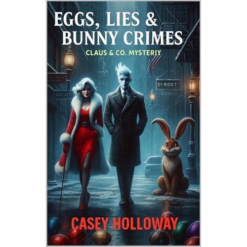 Eggs, Lies & Bunny Crimes Audiolibro Por Casey Holloway arte de portada