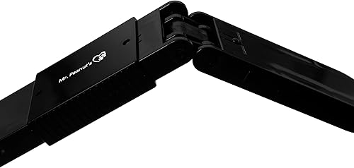 Miniatura 8 de Mr. Peanut's Recogedor de excremento de perfil alto de 32 pulgadas, marco y contenedor de ABS resistente, abrazadera de doble resorte duradera,