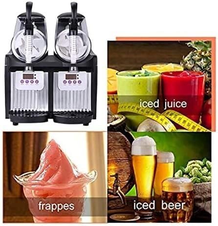 Máquina Comercial para Granizados De Hielo, Máquina Profesional De 5 L para Granizados Congelados, Dispensador De Bebidas Heladas, Jugos, Té Y Café para Cafeterías, Restaurantes Y Bares.