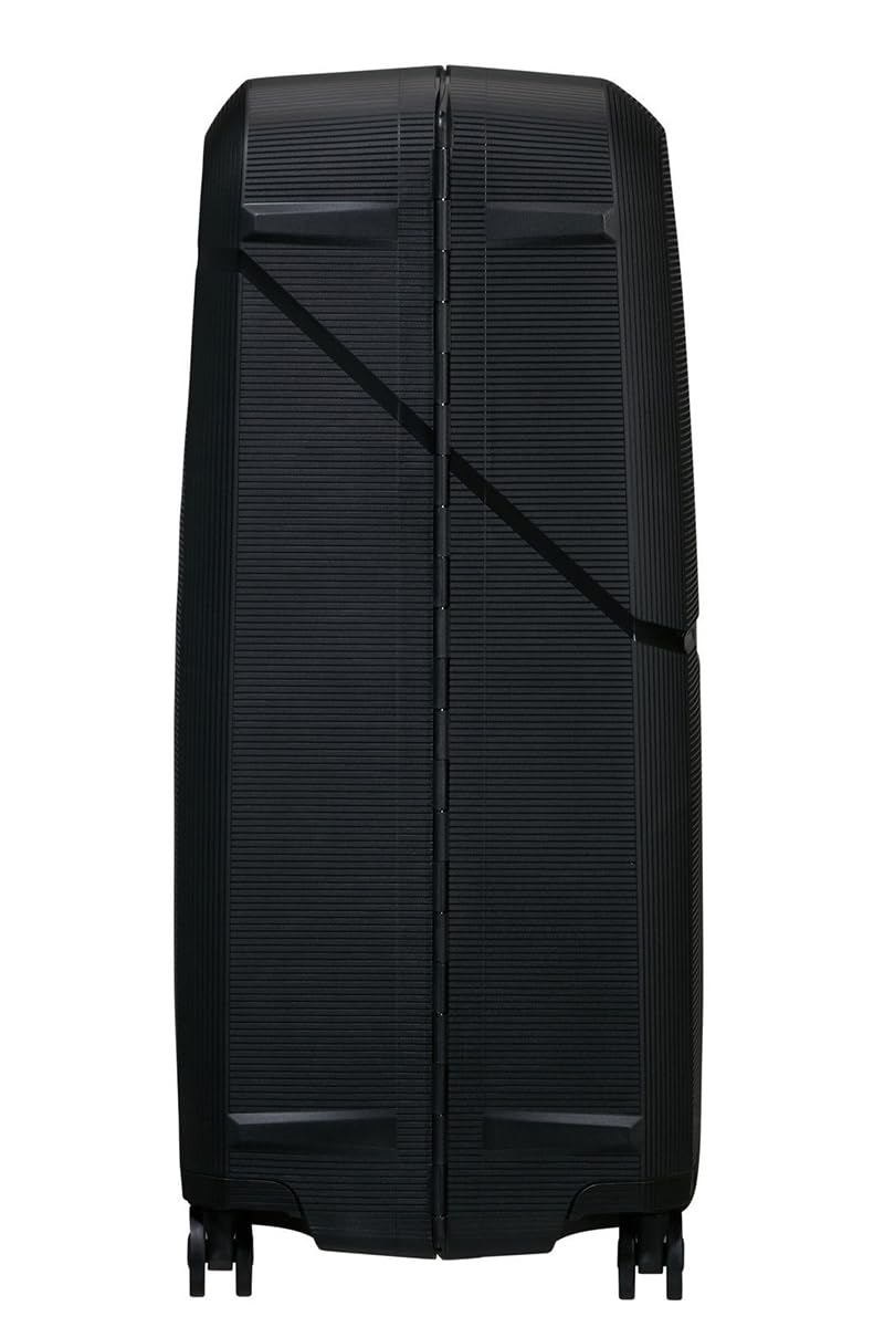 Samsonite Magnum - Borsa per bagagli rigida di alta qualità, misura grande, ECO Spinner 81/30, Blu, Doppi fiocchi in alluminio resistente e leggero