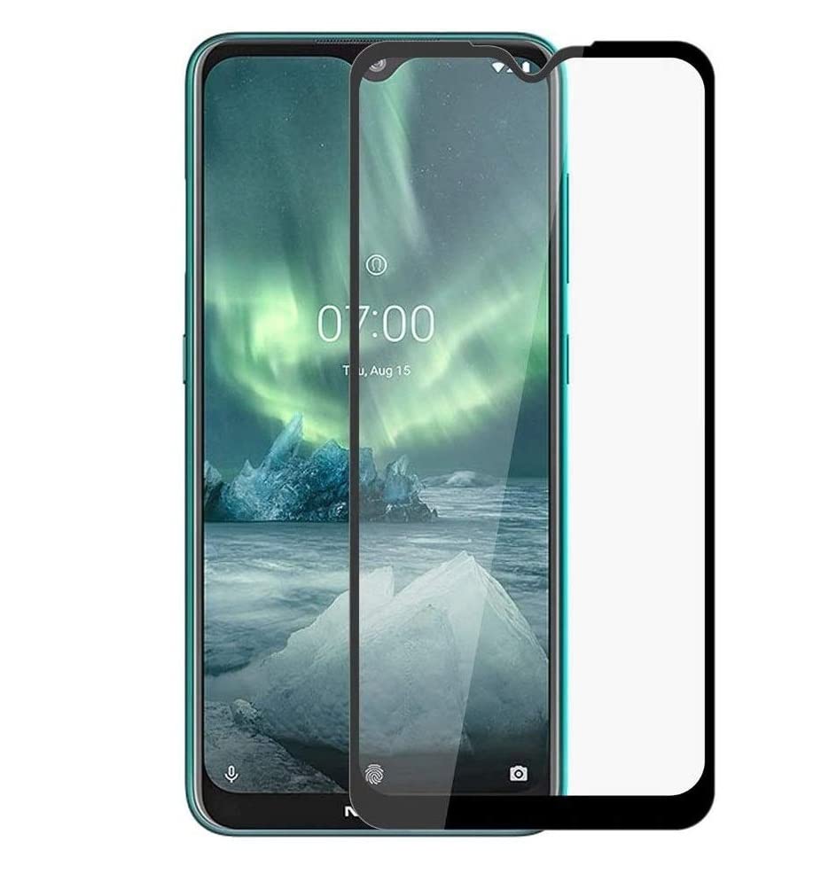 COVER CAPITAL Tempered Glass Guard 2.5D Curved Edges Screen Protector For Nokia G21 -Black Edges (Full Screen Coverage) (B09ZLSDG9P) Amazon Price History, Amazon Price Tracker
