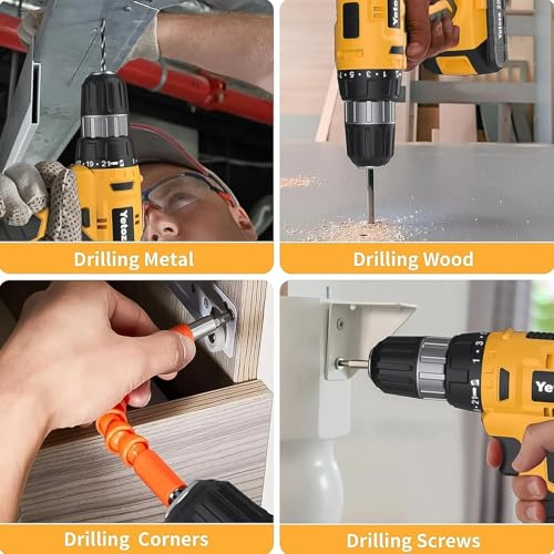 Image of 21 V lithium Double battery cordless drill set (29 Pcs Set)