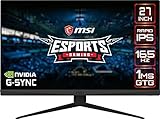 MSI Optix G273QF : Test de l'écran 27" 1440p 165Hz 2 MSI Optix G273QF Écran Gaming 27' WQHD - Dalle Rapid IPS, 2560x1440, 165Hz / 1ms, G-SYNC Compatible...