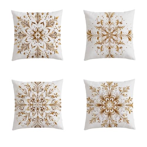 Housse coussin 40x40cm avec impression double face et tissu déperlant de jardin