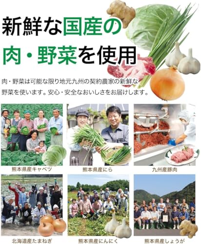 FUTAWA FOODS フタワのにら餃子 1kg (20g×50個入) の商品画像 4