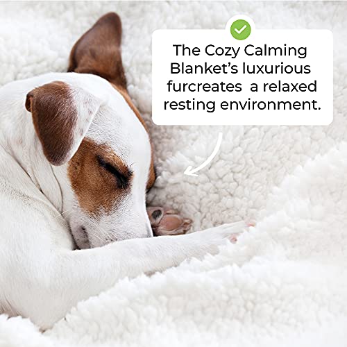 Alpha Paw - Cozy Calming Blanket - Anxiety & Stress Relief Blanket for Pets - Extra Soft Polyester Sherpa Fabric… - Image 4
