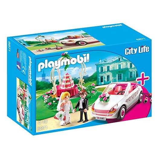 Playmobil - 6871 - Couple de Maries avec Véhicule