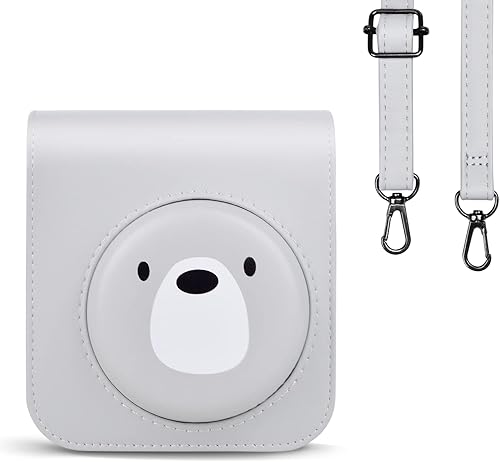 Rieibi Polaroid - Funda para cámara compatible con Fuji Instax Mini 12 Polaroid Instax 12 Funda de transporte para cámara instantánea Fujifilm