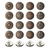 Fix weggeworfene Hosen: Der Verlust von Hosenknöpfen hat keinen Grund, abgenutzte Hosen, Jeans, Jacken, Mäntel oder Jeanshemden zu entsorgen.