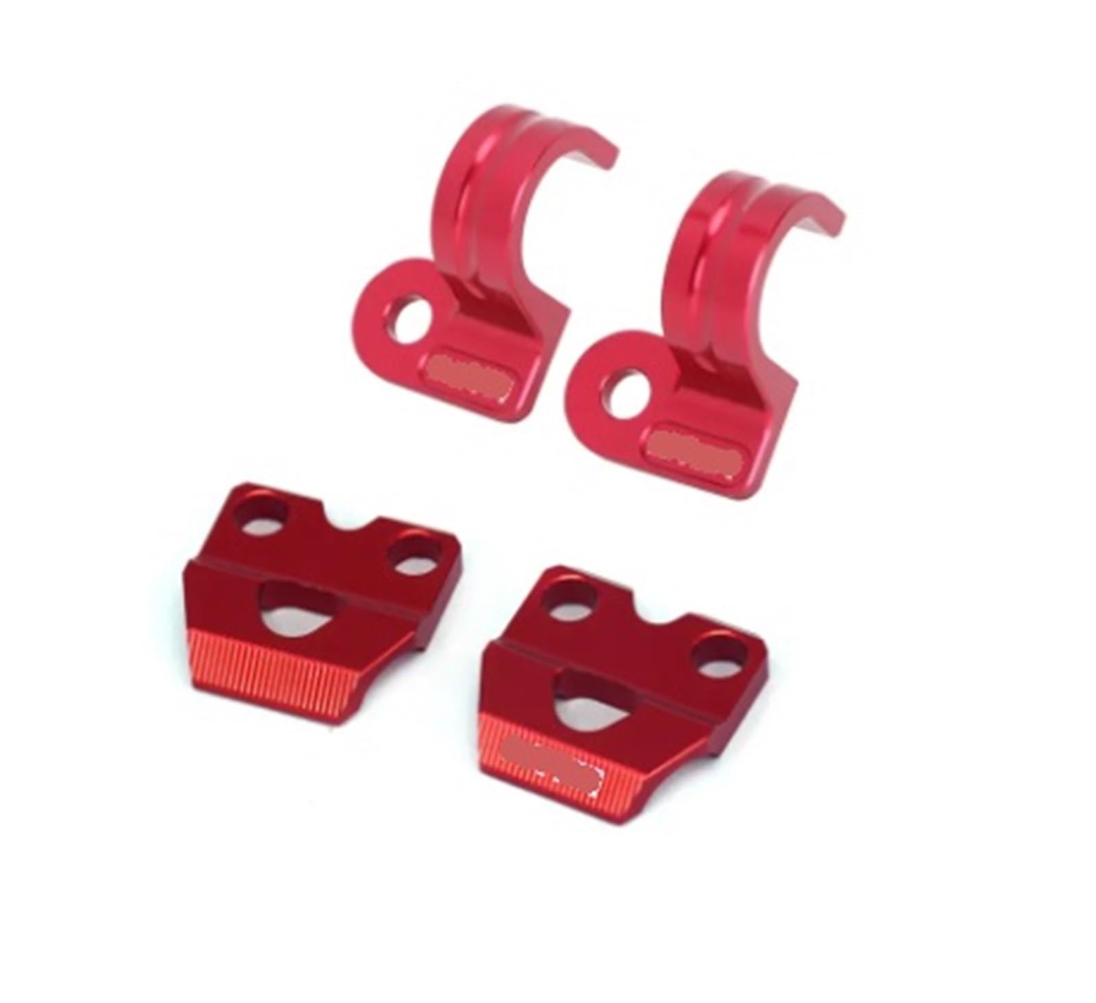 Ljqteoz Set Motorcycle Cnc Front Rear Brake Line Hose Cable Clamp Holder For Honda Xr250r Xr400r Xr600r Xr650r Xr250l Xr 250 650 L 400 600 R(Set)