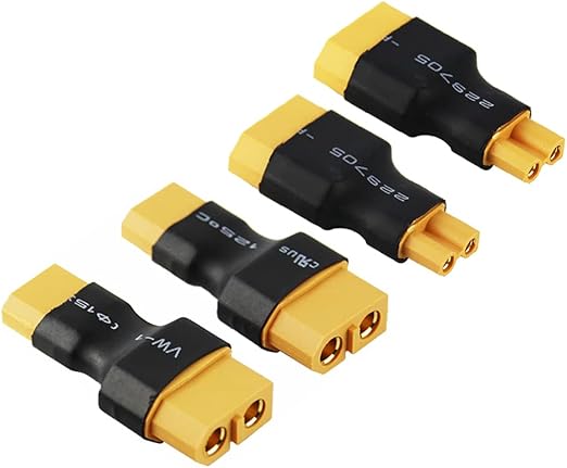 4pcs XT60 to XT30 Male Female RC Connector Adapter(E17-4)
