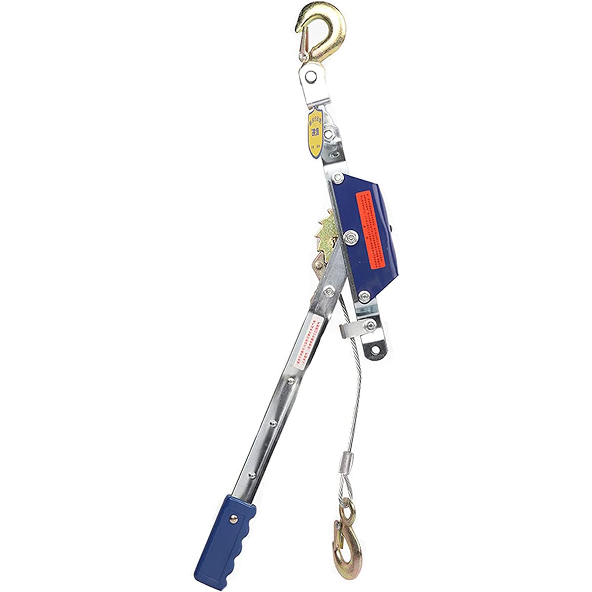 Schwere Handhebel-Power-Puller-Seilwinde, Handseilwinde Power Puller mit 2 Haken, Handseilzug für Zugseile und Autos